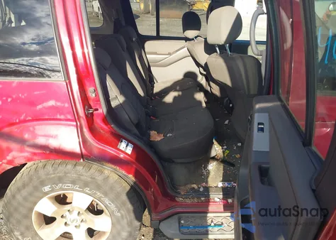 2008 Nissan Pathfinder S из США, поврежденный, VIN 5N1AR18B98C636122